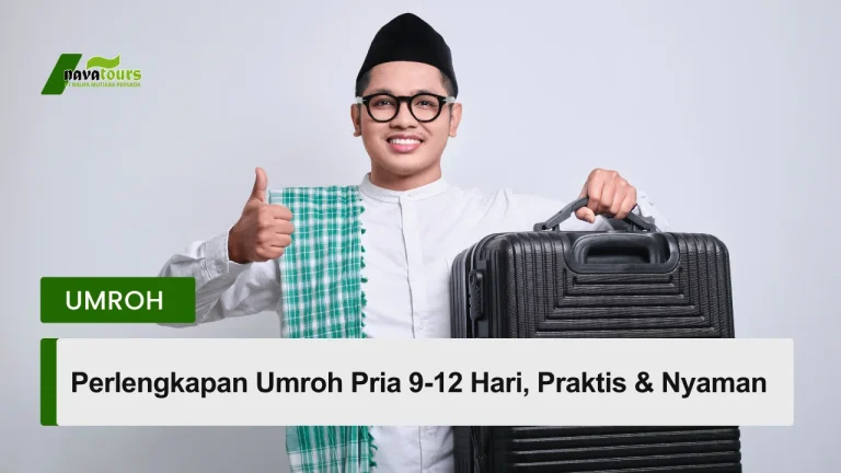 perlengkapan umroh pria yang harus dibawa