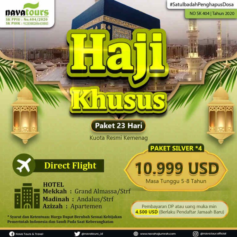 paket haji khusus resmi kemenag