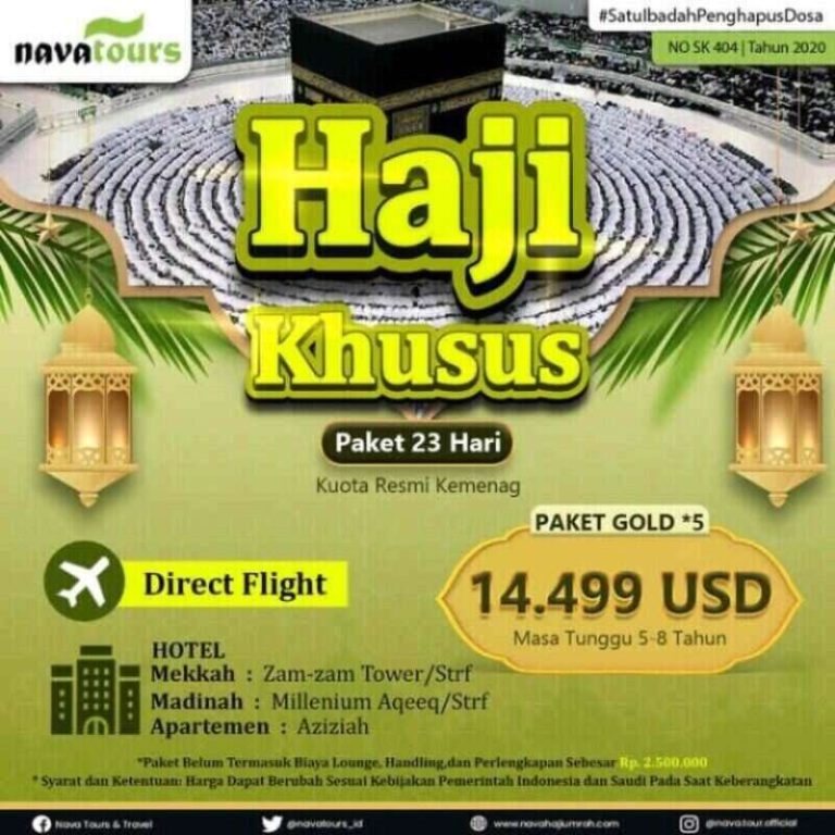 program haji khusus kuota resmi kemenag
