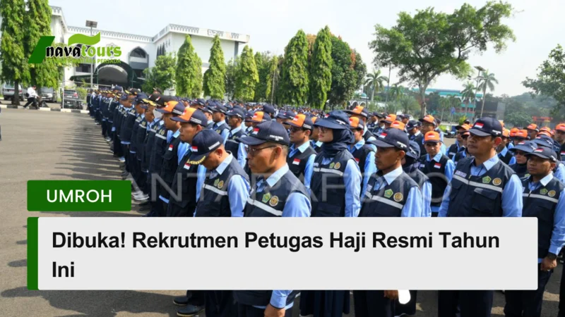 rekrutmen petugas haji resmi tahun ini