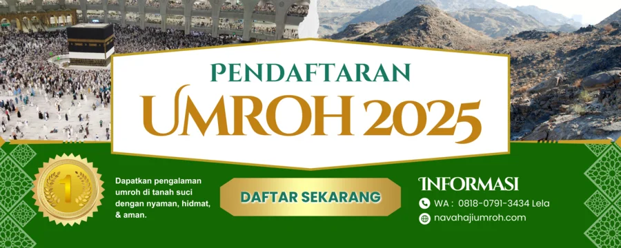 spanduk promo umroh nava tour
