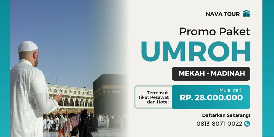 call to action promo umroh 28 jutaan