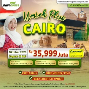 umroh plus mesir 2025
