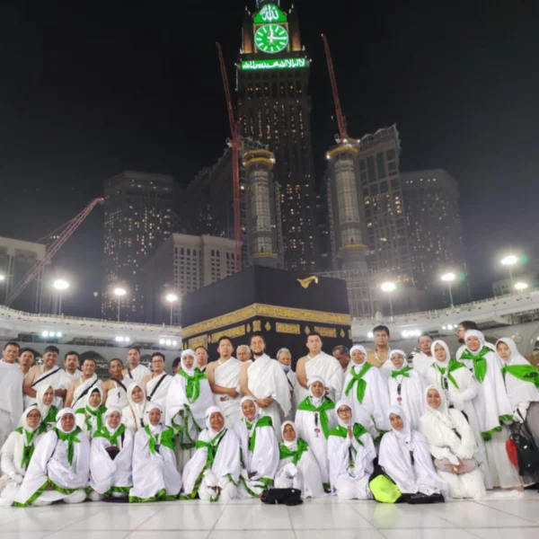 Suasana perjalanan ibadah jamaah Nava Tour
