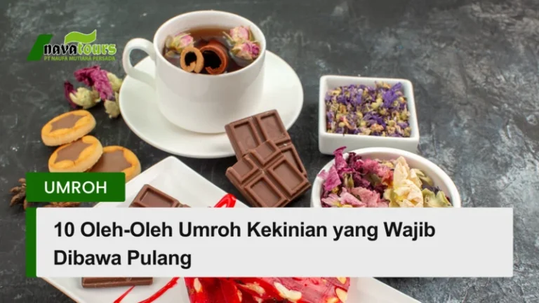 oleh oleh umroh kekinian dan unik