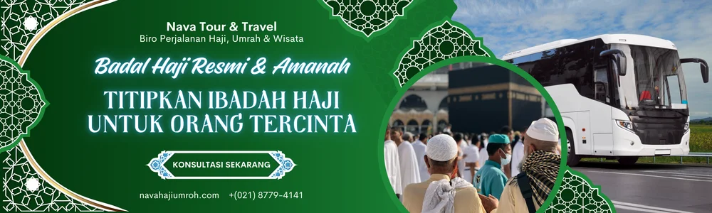 badal haji amanah terpercaya dengan jamaah di sekitar Ka'bah
