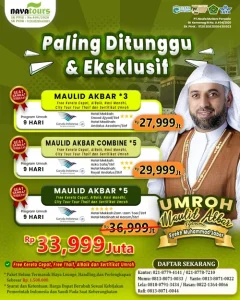 promo umroh september maulid akbar