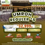 Paket umroh akhir tahun 2025 reguler bintang 5 harga 32 jutaan Nava Tour