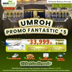 Promo umroh akhir tahun 2025 harga 33 jutaan program 9 hari