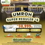 Umroh Desember 2025 super reguler harga 38 jutaan Nava Tour
