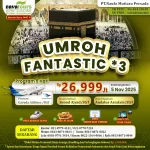 promo paket umroh fantastic 9 hari harga 26 jutaan Nava Tour