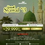 Paket umroh Syawal 2026 harga 29 juta direct flight Nava Tour