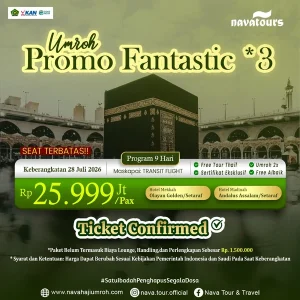 paket umroh terpercaya bersama nava tour