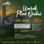 Paket Umroh Plus Dubai – 1 November 2026
